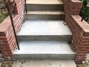 sidewalk stairs