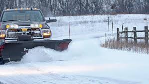 commercial snow plowing