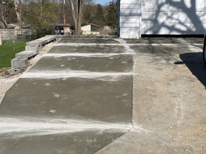 concrete driveway expansion council bluffs