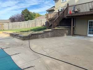 retaining walls and patios council bluffs, iowa