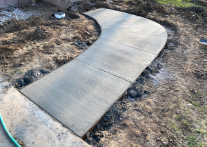 sidewalks & walkways, concrete replacement