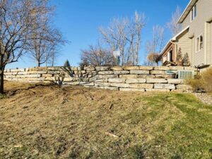 large stone retaining wall 2